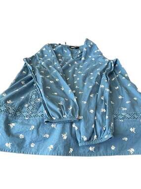 Lands end blouse size M/P